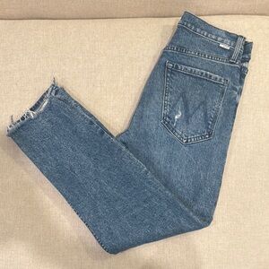 MOTHER Blue Denim Jeans